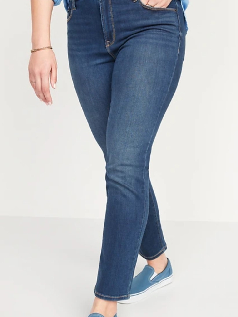 Old Navy Power Slim Straight-Leg Jeans